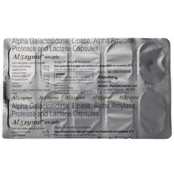 al5zyme capsule 10's